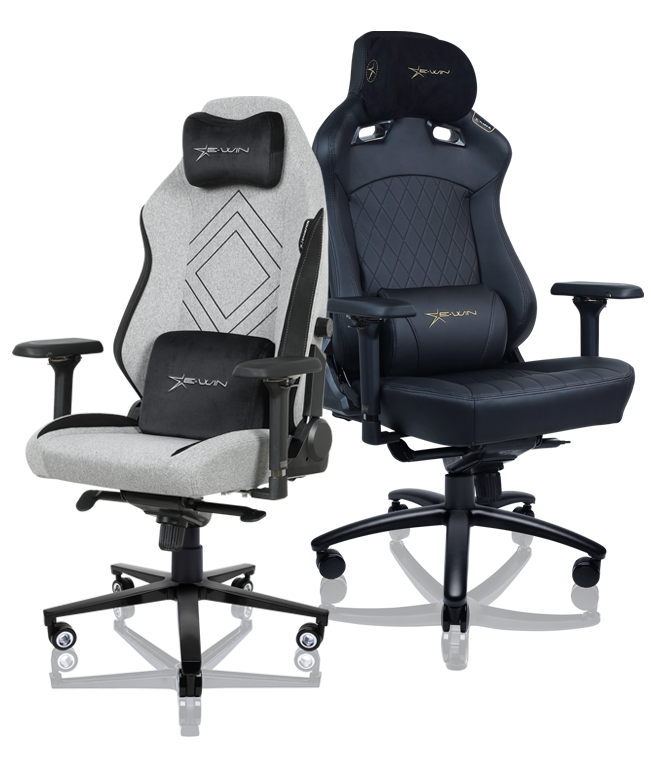 E-WIN 550LB Ergonomic Gaming Chair,Big and Tall Computer Chair for