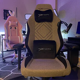 E-WIN Flash Series Gold Gaming Chair